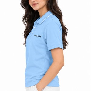 Camiseta Polo Premium para Mujer, Algodón, Manga Corta, Diseño Elegante, Estilo Casual Moderno, Look Informal y Elegante, Prenda Esencial para el Día a Día - Product Image 3