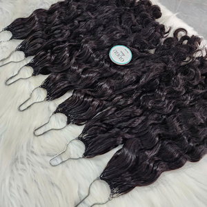 ผมต่อ GUGU HAIR แท้ 100% ผมเวียดนามแบบดิบ  ถักโครเชต์  แบบผมหยิกพม่า  ขนาด 16 นิ้ว  หนังกำพร้าผมครบ  แบบเย็บสองชั้นด้วยเครื่องจักร - Product Image 3