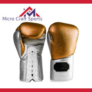 Gants de boxe professionnels disponibles en PU et cuir, fabricant d'équipements et de gants de boxe sur mesure, Sialkot, Pakistan - Product Image 6
