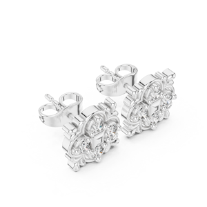 Time less Touch 10K Gold Boho Style Pendientes colgantes en oro antiguo Look para viajes de fiesta - Product Image 4