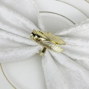 Anillos de Servilleta Premium para Servilletas de Tela, Decoración de Mesa de Lujo para Bodas y Banquetes - Product Image 4