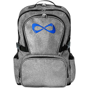 Mochila Brillante para Niñas de Diferentes Edades, Mochila Gris para Animadoras y Bailarinas, Mochila Deportiva de Poliéster para Atletismo - Product Image 4