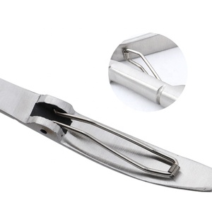 Professional Stainless Steel Cuticle Nail Nipper With Sharp Razor Blades For Manicure And <b>Pedicure</b> <b>Tools</b> - Product Image 3