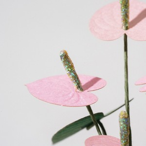 ชุด DIY สำหรับงานศิลปะ & ของสะสมโมเดลกระดาษไดคัททรงรูปดอกลิลลี่สีเขียวตลอดกาล - Product Image 4