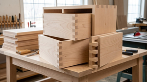 Panel Frontal de Cajón de Madera para Muebles de Cocina, Sala de Estar y Hotel, con Garantía Moderna de 5 Años (Forma Rectangular/Cuadrada), Color Natural - Product Image 4