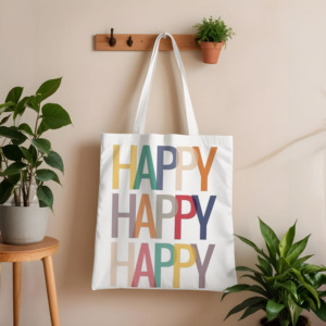 Wholesale Quantity Indian Supplier of Good Quality Recycled 100% Carded Cotton Printed Shopping <b>Bags</b> at Reasonable Price. - Product Image 3