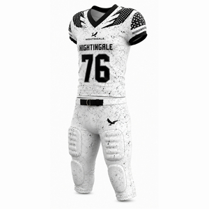Nuevo Diseño de Uniforme de Fútbol Americano Personalizado para Adultos, Ropa Deportiva Transpirable de Alta Calidad 100% Poliéster, Conjunto de Fútbol Americano - Product Image 2