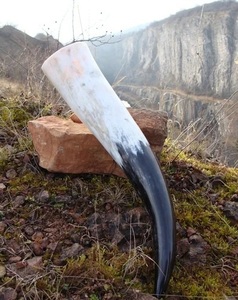 Customized Natural Eco Friendly Top Quality Polished Viking <b>Drinking</b> <b>Horn</b> for Home Restaurant and Hotel From India. - Product Image 1