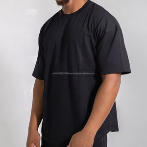 Camiseta Negra Lisa de Alta Calidad, 100% Algodón, Personalizable con Logotipo, Cuello Redondo para Hombre - Product Image 3
