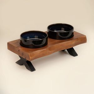 Comedero para Perros de Madera Ecológico y Duradero, Accesorio Promocional para Mascotas para Servir Comida para Perros, Comedero de Madera para Mascotas - Product Image 5