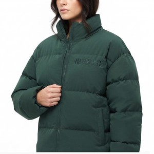 Chaqueta Acolchada Premium para Mujer, Abrigo de Invierno con Cierre Completo, Corte Regular, Prenda Exterior Cálida, Etiqueta Privada Personalizada - Product Image 2