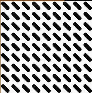 Carreaux de sol en céramique brillants 400x400mm, motif géométrique noir et blanc, série brillante, carreaux de céramique 400x400, design moderne minimaliste - Product Image 1