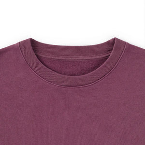 Custom Men's Winter Sports Pullover Sweatshirt Long Sleeve Winter Washed Clothes with Embroidered Techniques Embossed Printing - Product Image 3