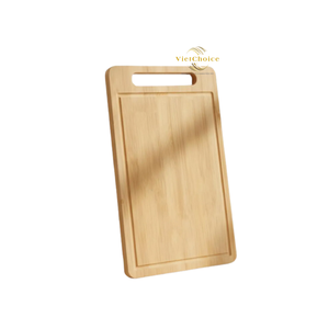 Tabla de Cortar Rectangular de Bambú VietChoice, Apta para Lavavajillas, Superficie de Corte Pulida Antiolor - Product Image 3