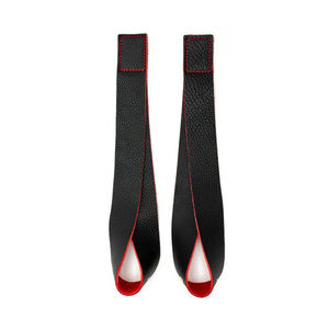 Correas de Cuero para Levantamiento de Pesas, con Neopreno Acolchado y Algodón, para Entrenamiento de Fuerza y Powerlifting, Venta al Por Mayor - Product Image 5