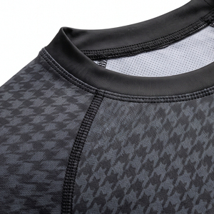 Custom OEM Sublimated <b>Rash</b> Guard <b>Shirt</b> Anti Pilling Quick Drying Short Compression Grappling Fight Training Eco-Friendly - Product Image 6