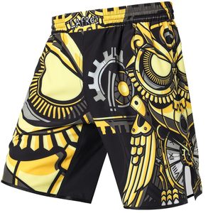 Shorts MMA pour hommes, imprimé intégral, taille élastique, entraînement de gym, kickboxing, légers, séchage rapide, colorés, haut de gamme pour arts martiaux MMA - Product Image 1