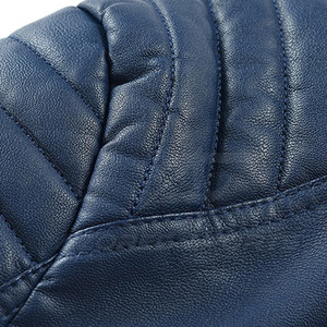 Chaqueta de Cuero para Hombre, PU Suave, Cierre Frontal con Cremallera, Corte Ajustado Informal, Otoño Invierno, Ecológica, Transpirable, Estilo Urbano - Product Image 4
