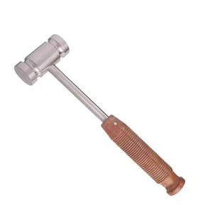 Marteau à os, kit chirurgical orthopédique, instruments médicaux manuels en acier inoxydable avec poignée en silicone, porte-aiguille, pour ORL et USI - Product Image 6
