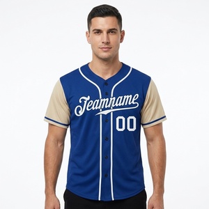 Baseball Jersey Custom Sportswear Team Apparel Premium Polyester Uniform Sublimation OEM ODM Bulk Wholesale Baseball Jersey - Product Image 1