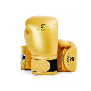 Gants de boxe vintage en cuir véritable marron avec sangles pour MMA, Muay Thai, entraînement et combat 2026 - Product Image 4