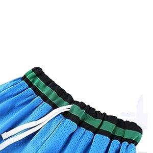 Shorts de sport décontractés pour hommes 100% coton, légers, en maille sublimée, respirants, séchage rapide, fabriqués au Pakistan - Product Image 4