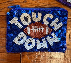 Beaded <b>Coin</b> <b>Purse</b> Embroidered Car Design Game Time Zipper Closure Unisex Mini Compact Pouch Cartoon Style Handmade - Product Image 6