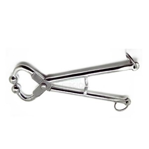 Farm Bull Nose <b>Holder</b> Stainless Steel Veterinary Cattle Handling Tool Heavy Duty Animal <b>Control</b> Equipment - Product Image 3