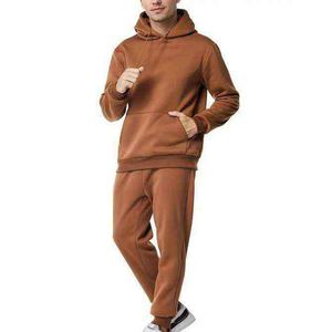 Dernier design – Survêtement à capuche pour homme adulte – Tenue de sport décontractée pour la course et l'entraînement – Coupe régulière – 100 % coton - Product Image 1