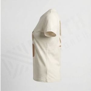 ผู้ผลิตเสื้อยืดผู้หญิงแบบขายส่งที่ดีที่สุด เสื้อยืดฤดูร้อนรักษ์โลก สีสันปรับแต่งได้ พิมพ์ลายดิจิทัล แขนสั้น แฟชั่นทันสมัย - Product Image 3