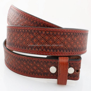 Cinturones y accesorios de herramientas de cuero occidental de moda para hombres de alta calidad cinturón de vaquero de cuero grabado tallado a mano - Product Image 4