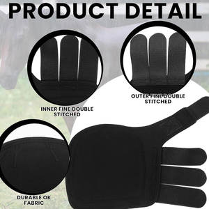 รองเท้าบู๊ตยาสำหรับม้าแบบพันรัดเร็ว ปลอดภัย ป้องกันขาได้ทุกฤดู - Product Image 3