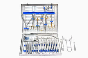 Kit de Implantes de Acero Inoxidable, Instrumentos Dentales para Cirugía Oral, Laboratorio JI-3064 Jamso Industries, Certificado CE Clase I, Manual 1 - Product Image 6