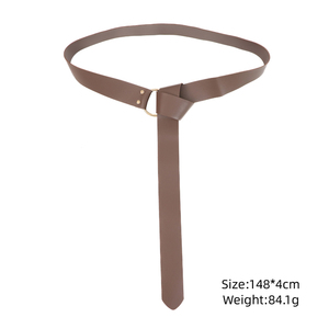 Imra Impex Cinturón Vintage de Cuero PU con Hebilla, Ajustable, Largo, Duradero, para Disfraces Medievales de Halloween 2026 - Product Image 2