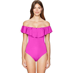 Bikini para Mujer, Traje de Baño de Una Pieza que Permite el Bronceado, Ropa de Playa - Product Image 1