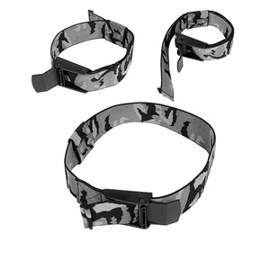 Comfort Elastic Polyester Fabric BFR Occlusion <b>Bands</b> for Heavy Resistance <b>Workout</b> Loop Arm Leg and Glutes Training - Product Image 3
