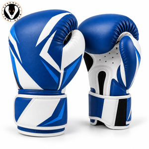 Gants de boxe durables avec intérieur doux, poignées confortables en PU/cuir, forme ergonomique pour la main, fermeture sécurisée à boucle et crochets, conçus pour - Product Image 1