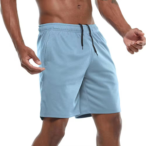 Pantalones Cortos Deportivos para Hombre, 100% Algodón, con Logotipo Personalizado, para Gimnasio y Entrenamiento, Tejido French Terry Grueso, con Bolsillos - Product Image 3