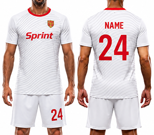 ชุด2024ฟุตบอลสีขาวระบายอากาศได้ดีแห้งเร็วเสื้อเจอร์ซีย์สโมสรฟุตบอลไทย - Product Image 1