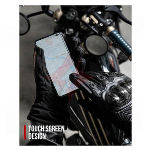 Guantes de Motocicleta para Hombre, Nivel CE 1, Protección KP, Pantalla Táctil, Resistentes al Viento, Impermeables, Cálidos, con Carcasa de Fibra de Carbono - Product Image 3