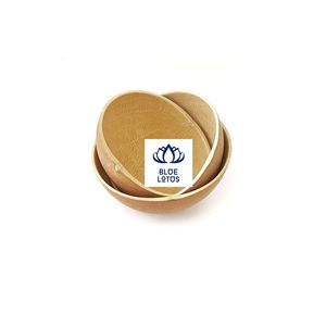 Bol en Coquille de Gourde Calabash Premium - VENTE CHAUDE |   Bol solide naturel et écologique pour le salon - Product Image 1