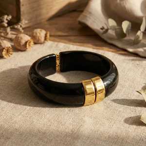 Vintage Resin Round Glaze Hand <b>Bangles</b> By Universal Overseas In INDIA - Product Image 4