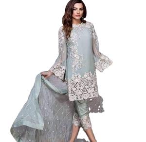 Combinaison de guerre pour femmes, tenue de fête, vêtement de haute qualité pour femmes indiennes et pakistan - Product Image 1