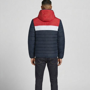 Chaqueta Acolchada con Capucha para Hombre, Ligera, Cálida, Informal, con Cierre, para Uso Diario, Viajes y Ropa Urbana - Product Image 4