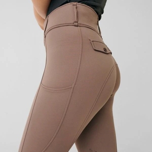 Pantalones de Montar a Caballo de Alta Calidad, Elásticos en 4 Direcciones, Leggings, Ropa Ecuestre, en Tela Técnica con Tacto Suave - Product Image 3