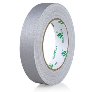 Ruban adhésif gaffer gris mat non réfléchissant de 1 pouce x 30 verges, auto-adhésif, pour étiquetage de câbles, déchirable à la main, sans résidu, pour usage électrique - Product Image 2