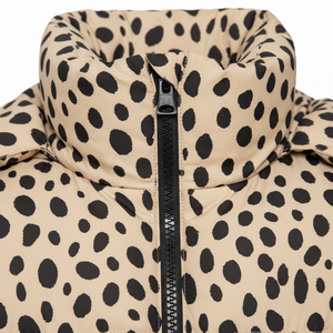 Custom Finished Unisex Streetwear <b>Corduroy</b> Puffer <b>Jacket</b> Winter Hooded Zipper Breathable Thick Warm 100% Polyester 240g OEM - Product Image 5