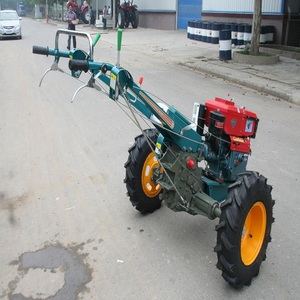 Cultivadores de Dos Ruedas, Mini Tractor de Arrastre con Motor Diésel de 8hp-32hp, Tractor de Arrastre con Cosechadora, Arado, Plantadora - Product Image 1