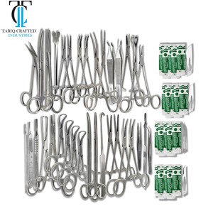 Ensemble d'instruments chirurgicaux de base en acier inoxydable, kit d'instruments médicaux pour hôpitaux et cliniques TARIQ CRAFTED INDUSTRIES - Product Image 4