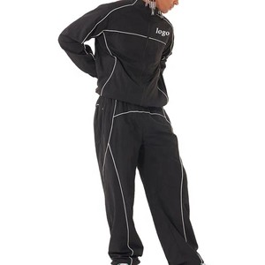 Ensembles coupe-vent en nylon pour hommes, entièrement personnalisables, tendance 2026, haute qualité, deux pièces, collection printemps, fabricant OEM - Product Image 4